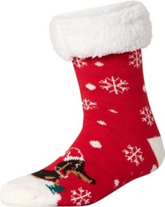 Vánoční hebké ponožky