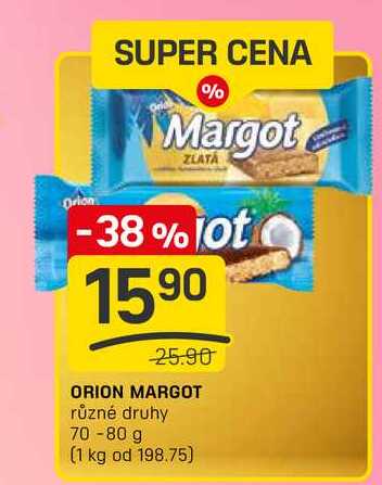 ORION MARGOT různé druhy 70-80 g