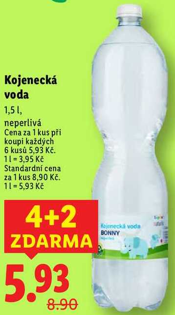 Kojenecká voda, 1,5 l
