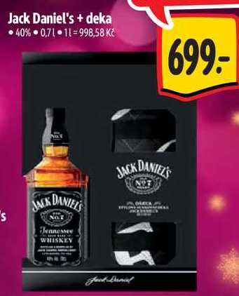 Jack Daniel's + deka, 0,7 l