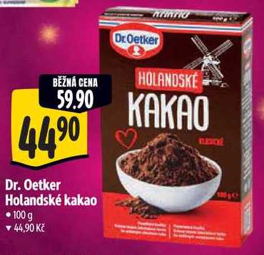 Dr. Oetker Holandské kakao, 100 g