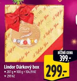 Lindor Dárkový box, 287 g 