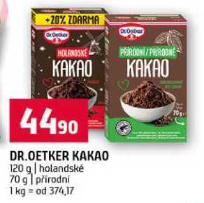 DR. OETKER KAKAO 120 g 