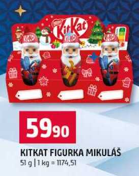 KITKAT FIGURKA MIKULÁŠ 51 g