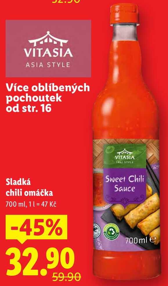 Sladká chili omáčka, 700 ml