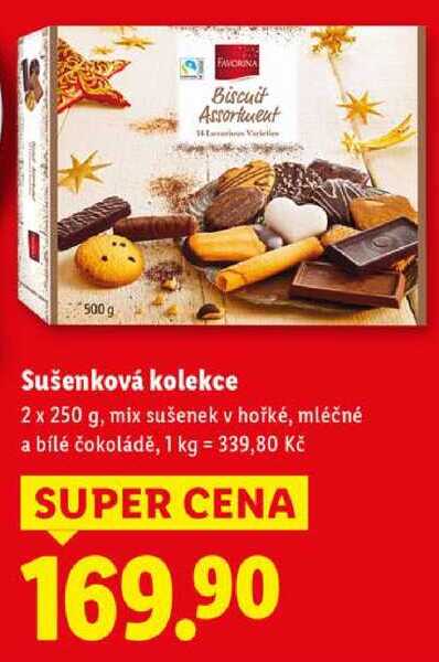 Sušenková kolekce, 2x 250 g