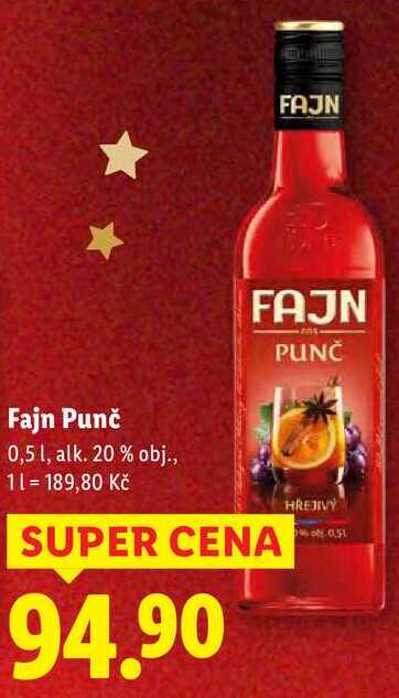 Fajn Punč, 0,5 l