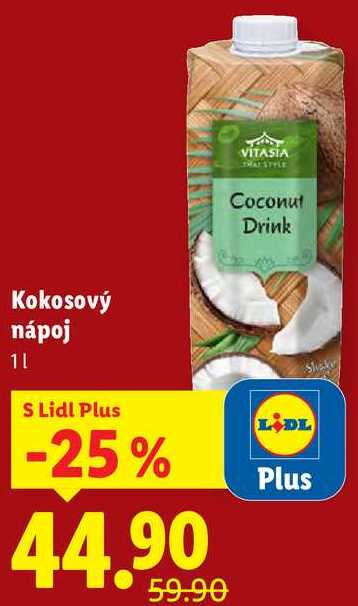 Kokosový nápoj, 1 l