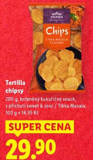 Tortilla chipsy, 200 g