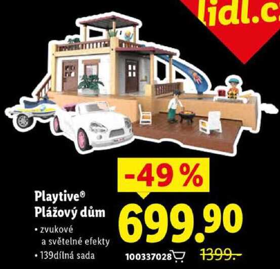 Playtive Plážový dům