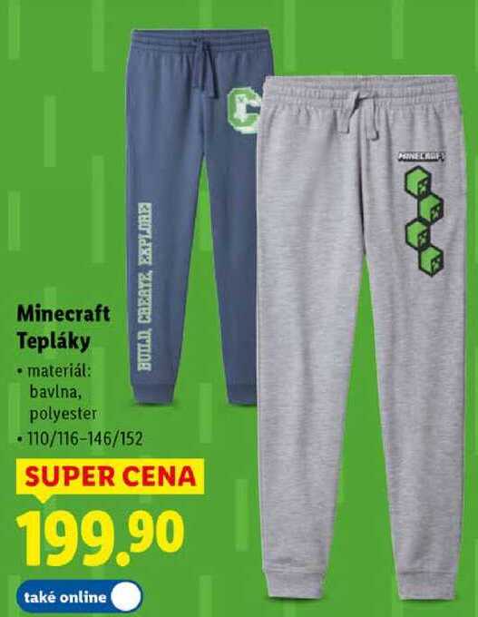 Minecraft Tepláky