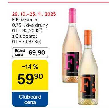 F Frizzante, 0.75 l