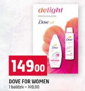 DOVE FOR WOMEN 1 balíček