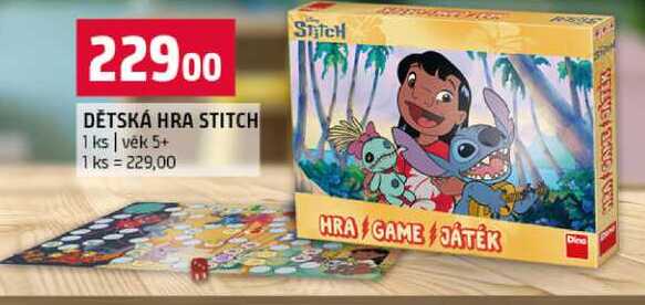 DĚTSKÁ HRA STITCH 1 ks