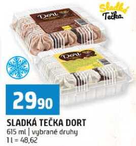 SLADKÁ TEČKA DORT 615 ml