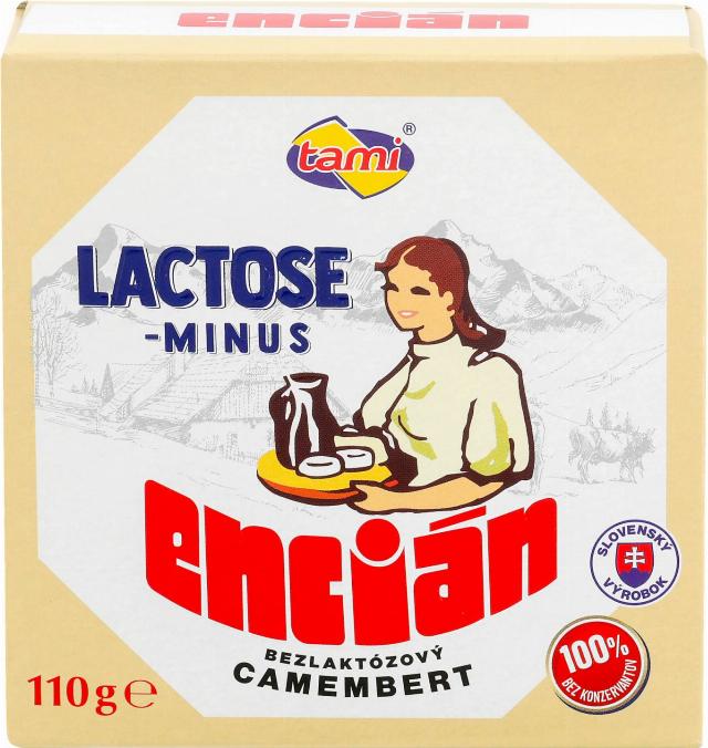 TAMI Encián bez laktózy plísňový sýr