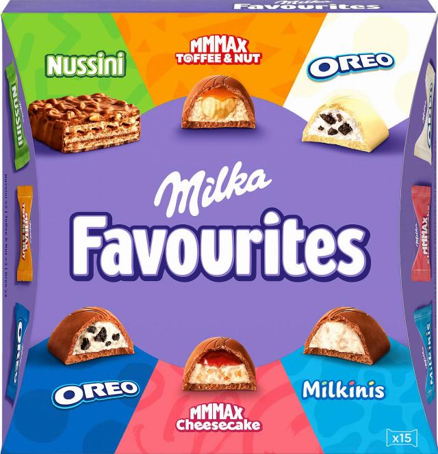Milka čokoládové pralinky