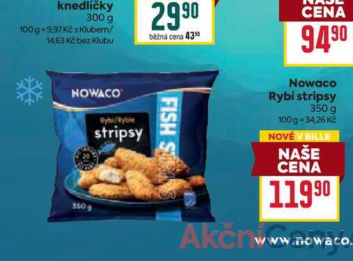 Nowaco Rybí stripsy 350 g