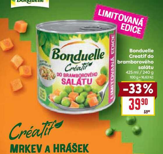Bonduelle Creatif do bramborového salátu 425 ml / 240 g