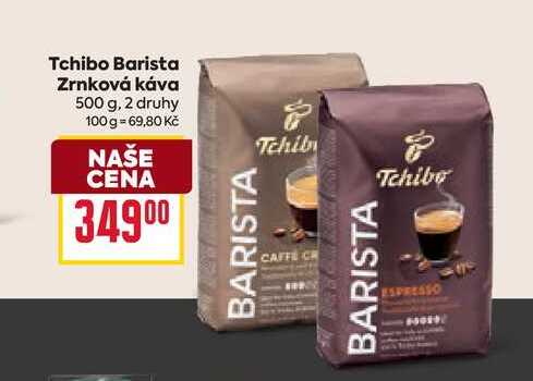 Tchibo Barista Zrnková káva 500 g