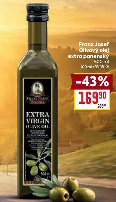Franz Josef Olivový olej extra panenský 500 ml 