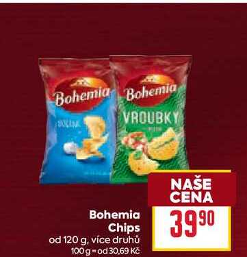 Bohemia Chips od 120 g