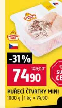 Kuřecí čtvrtky 1 kg