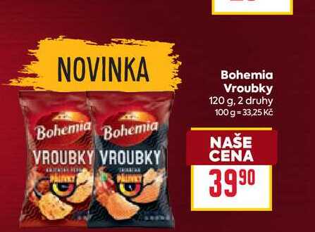Bohemia Vroubky 120 g
