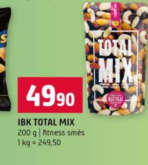 IBK TOTAL MIX 200 g fitness směs