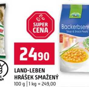 LAND-LEBEN HRÁŠEK SMAŽENÝ 100 g 
