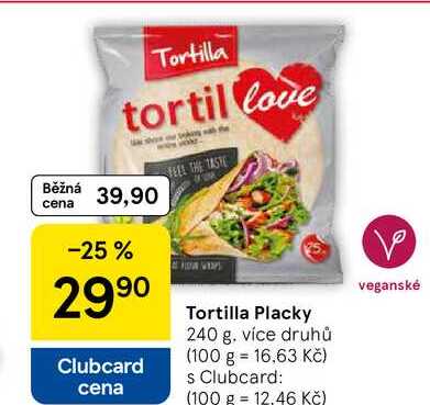 Tortilla Placky, 240 g 