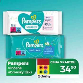 Pampers 52 ks