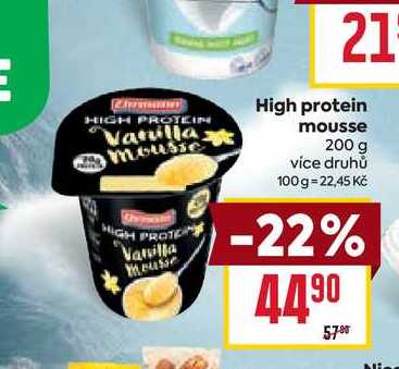High protein mousse 200 g 