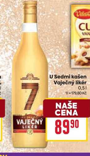U Sedmi kašen Vaječný likér 0,5l