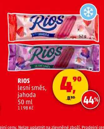 RIOS lesní směs, jahoda, 50 ml