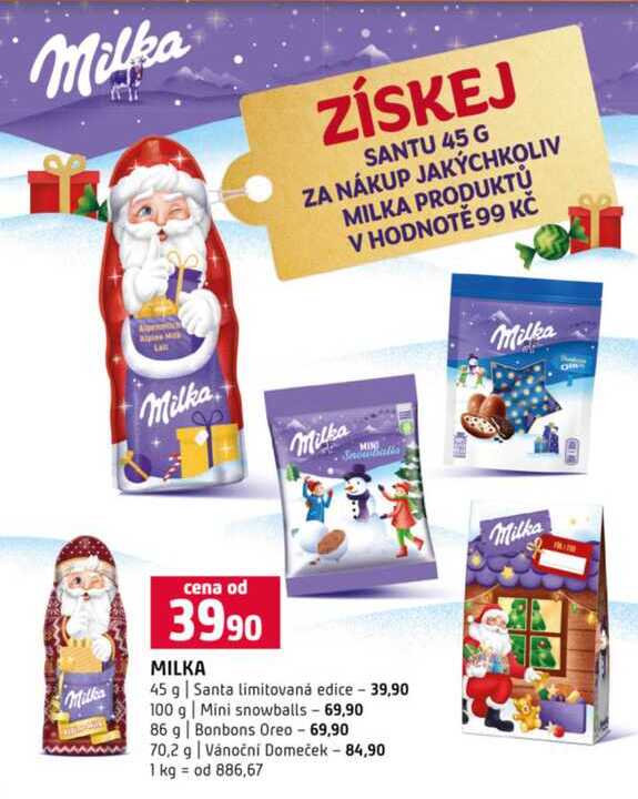 MILKA 45 g 