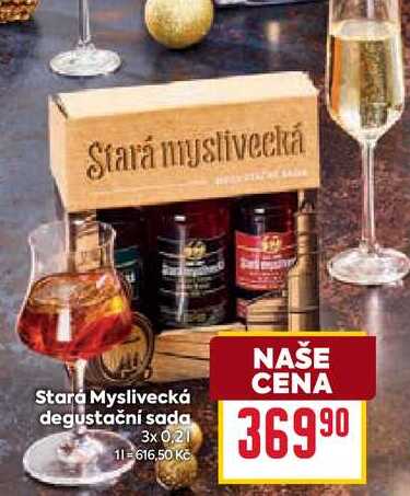Stará Myslivecká degustační sada 3x 0,2l 