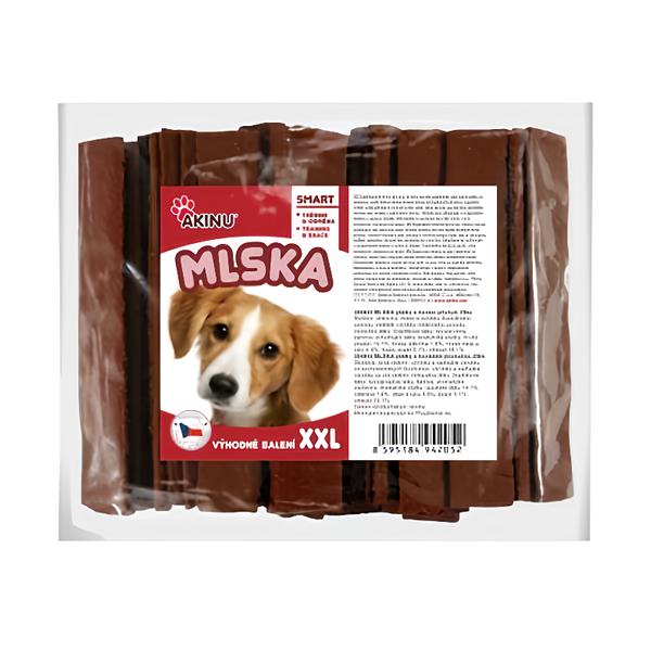 Akinu MLSKA plátky s hovězí příchutí pro psy