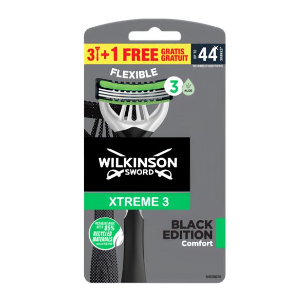 Wilkinson Xtreme 3 Black holítka 3+1 ks pro muže