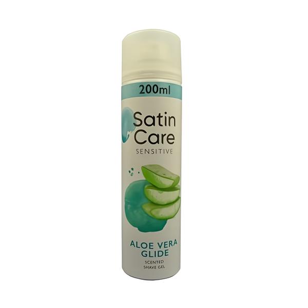 Gillette Satin Care gel na holení Sensitive Aloe Vera Glide