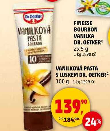 VANILKOVÁ PASTA S LUSKEM DR. OETKER, 100 g