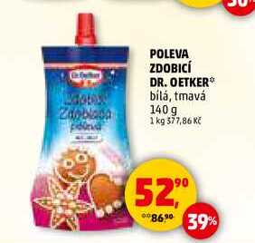 POLEVA ZDOBICÍ DR. OETKER, 140 g