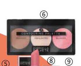 GABRIELLA SALVETE Contouring Palette paletka pro konturování obličeje 