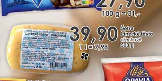 Šetra Linecké těsto ořechové 500 g 