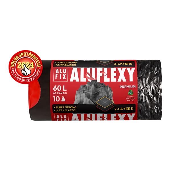 Alufix Pytle na odpadky Aluflexy elastické 60 l