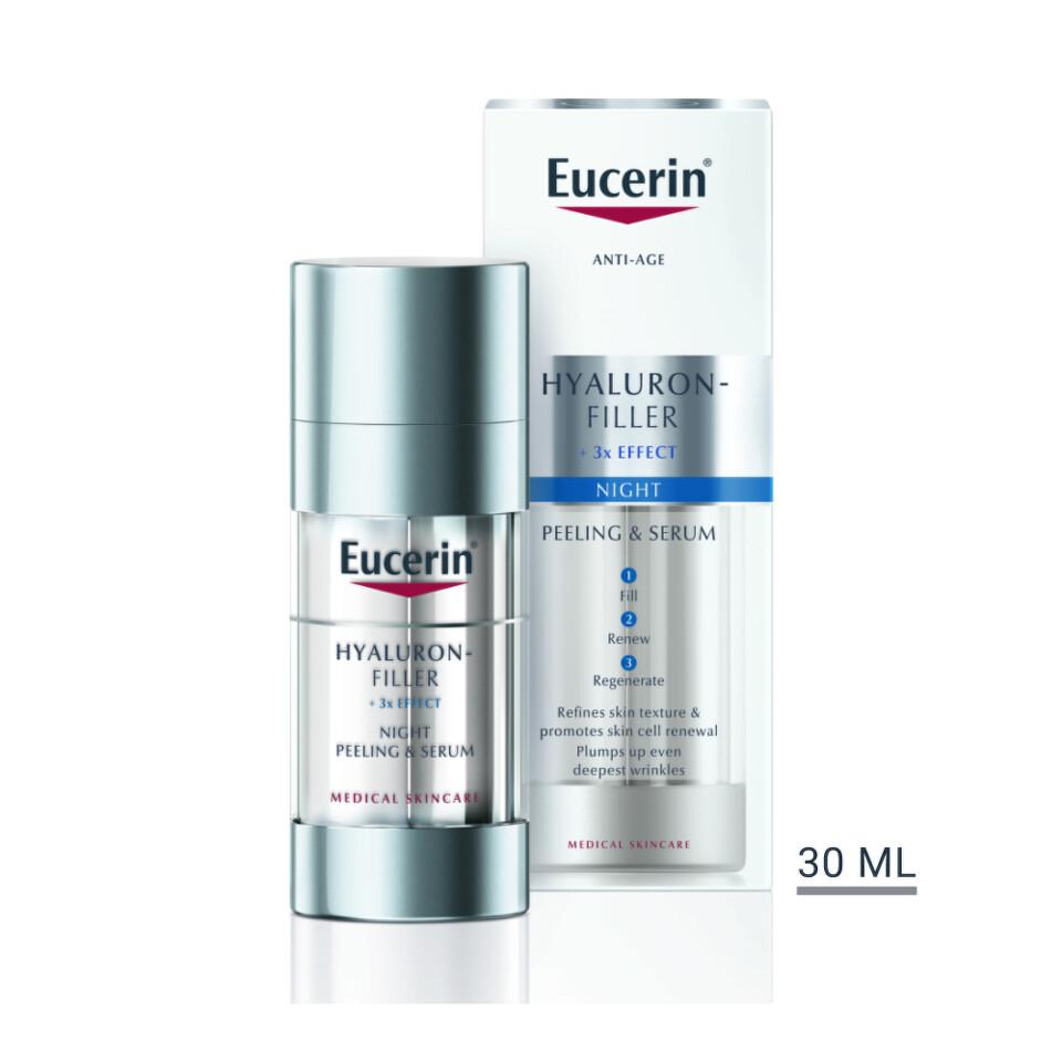 Eucerin Hyaluron-filler 3xEffect Noční obnovující a vyplňující sérum 30ml