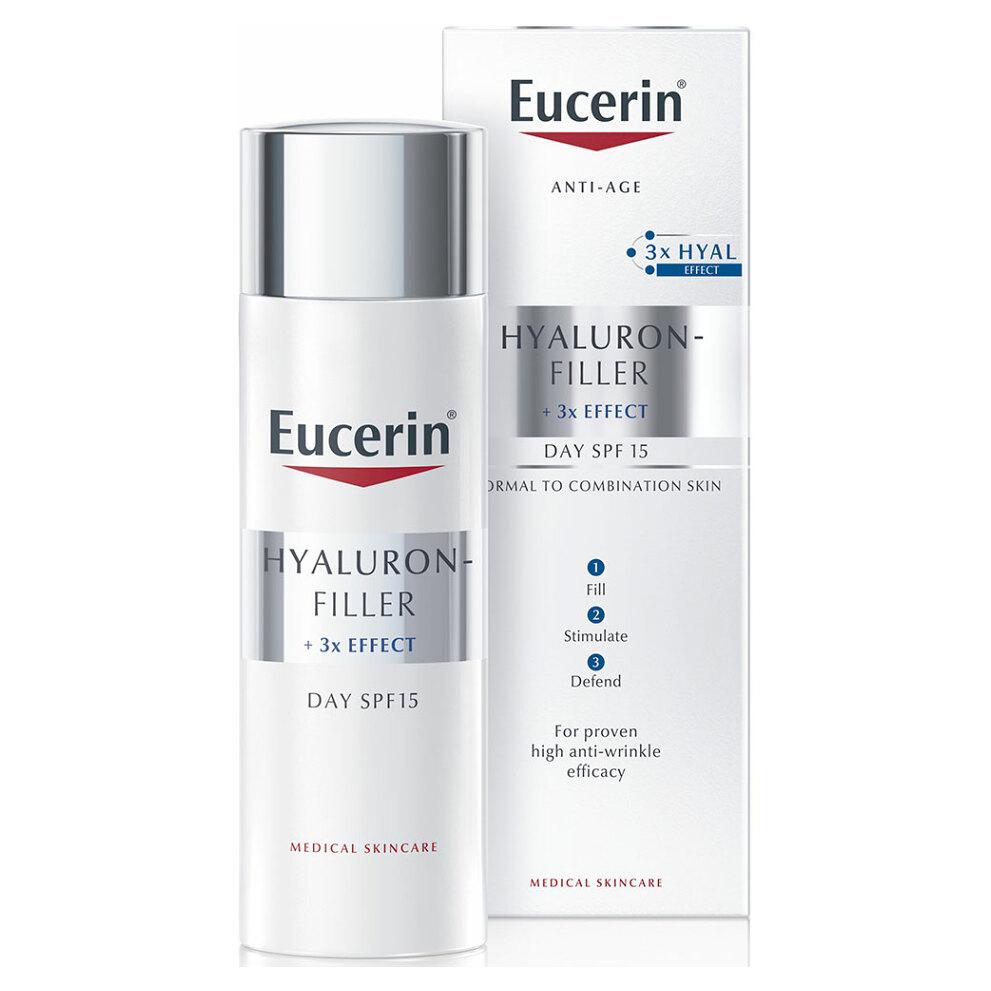 Eucerin Hyaluron-filler+3 xeffect denní krém pro normální a smíšenou pleť 50 ml