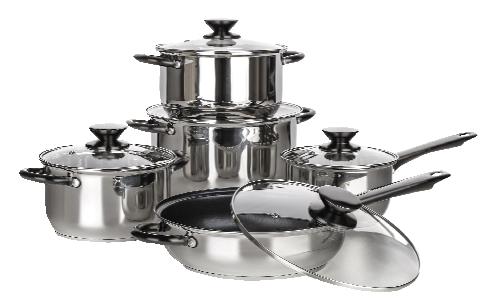 Sada nádobí Swing Black, 1 KS