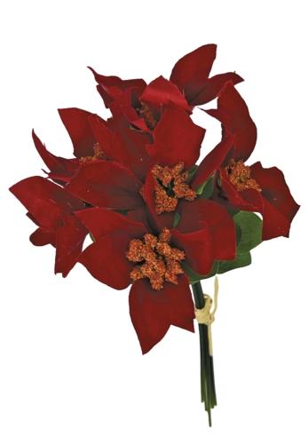 Umělé vánoční květiny, 1 KS