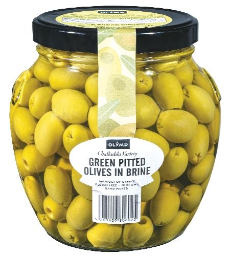 Olymp Zelené olivy, 850 g